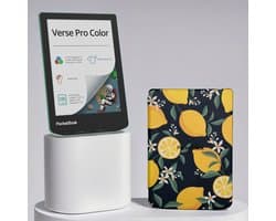 PocketBook Verse Pro Color e-reader Sage Glow – 6 inch – 16 GB – waterdicht + Lemon hoesje – voordeelbundel