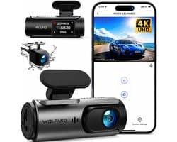 Dashcam - 4K - Ultra HD Nachtzicht - 170° Groothoek - Voor Auto