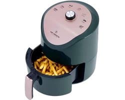 SnelShoppen - Hot Air Fryer 3,5L - Olievrije Frituurpan - 1200W - 7 Kookprogramma's - Heteluchtfriteuse voor Gezond Koken - Ideaal voor Keuken en Fees