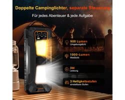 OUKITEL WP58 Pro smarttelefoon – 6,7 inch – 5G achtkernprocessor, 120Hz scherm, 64MP camera, 10000mAh accu met OTG, IP68/IP69K, MIL-STD-810H, NFC