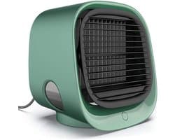 Draagbare Airco Fan - Persoonlijke Koeler - Persoonlijke Koeling - Ultrasone Spray - 2500 Gram - Wit