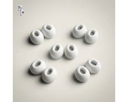 Vervangende oortips voor Apple AirPods Pro 3 - Vervangende oortips in-ear - Replacement ear tips - wit Small