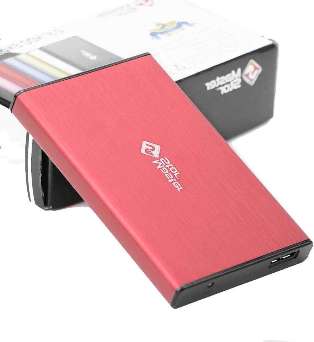 Externe Harde Schijf - Draagbare Opslag - Bestanden Opslaan - Super Speed USB 3.0 - 160 GB - Rood — afbeelding 1