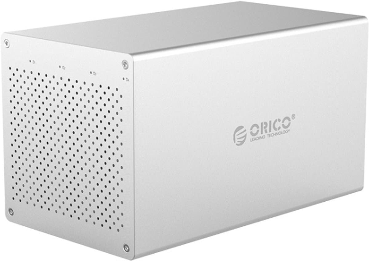 ORICO Honeycomb Series WS400RU3 SATA 3,5 inch USB 3.0 4 Bays Aluminiumlegering HDD / SSD-behuizing met Raid, de maximale ondersteuningscapaciteit: 40TB — afbeelding 1