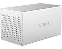 ORICO Honeycomb Series WS400RU3 SATA 3,5 inch USB 3.0 4 Bays Aluminiumlegering HDD / SSD-behuizing met Raid, de maximale ondersteuningscapaciteit: 40TB