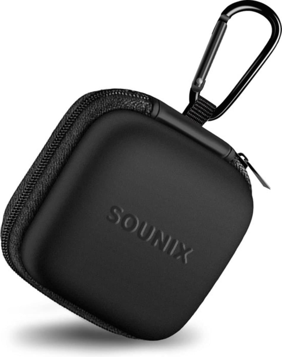 Sounix Opberg Hoesje Voor Oordopjes - Bescherm Hoes - Hard Case - Universeel hoesje voor oordopjes - Geschikt voor Bluetooth Headset — afbeelding 1