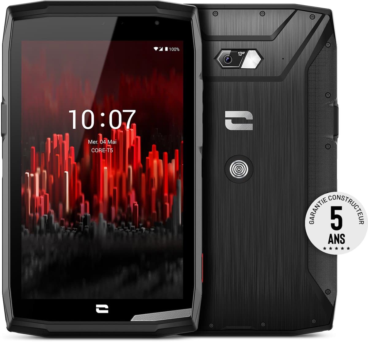 Crosscall CORE-T5 Tablet - 32GB - 4G - Zwart — afbeelding 1