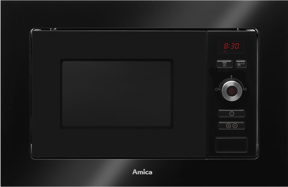 Amica AMMB20E1GB magnetron Ingebouwd Grill-magnetron 20 l 800 W Zwart — afbeelding 1
