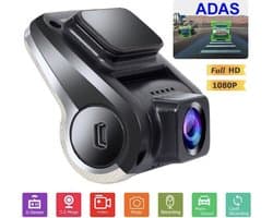 Dashcam voor auto - Dashboard camera - Voorcamera Auto - USB ADAS DVR - FULL HD 1080P