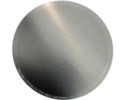 JOR Products® Coffee Press RVS Filter - Geschikt voor Aeropress - Koffiezetapparaat - Koffiebonen - Koffie - Espressomachine - Reizen - Camping