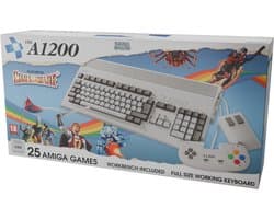 THEA1200 - 25 Ingebouwde Amiga Games - Gamepad, 2-Knops Muis, Toetsenbord