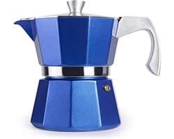 Moka Express Percolator voor Koffie, 9 Kopjes, Geschikt voor Inductie