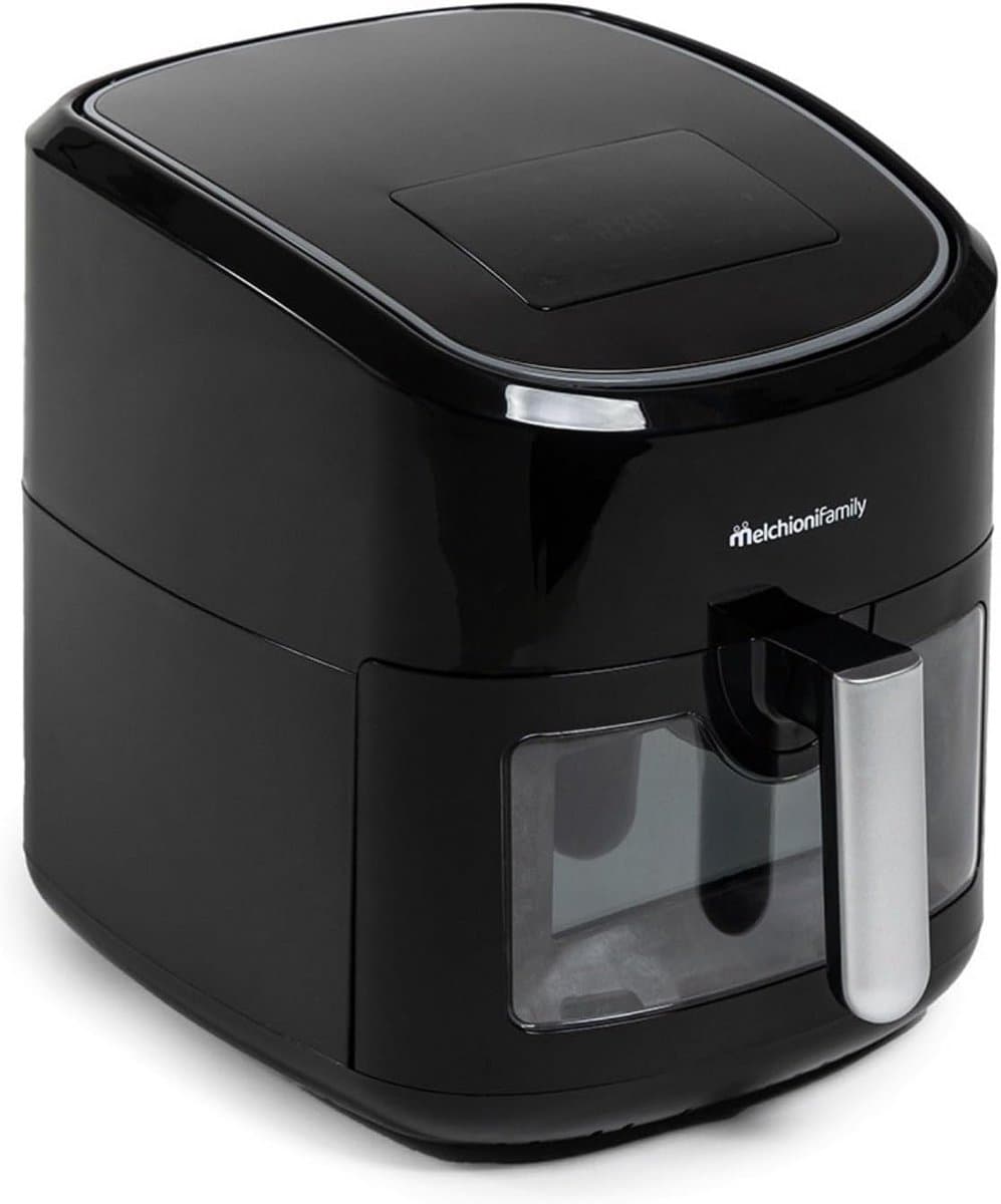 Heteluchtfriteuse - Airfryer - Gezond Koken - 13 Voorgeprogrammeerde Programma's - 8 Liter - Zwart — afbeelding 1