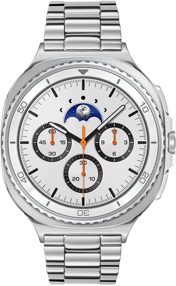 Samsung Special Edition Galaxy Watch 8 CLASSIC LTE Wit/Zilverkl Staal 46mm — afbeelding 1