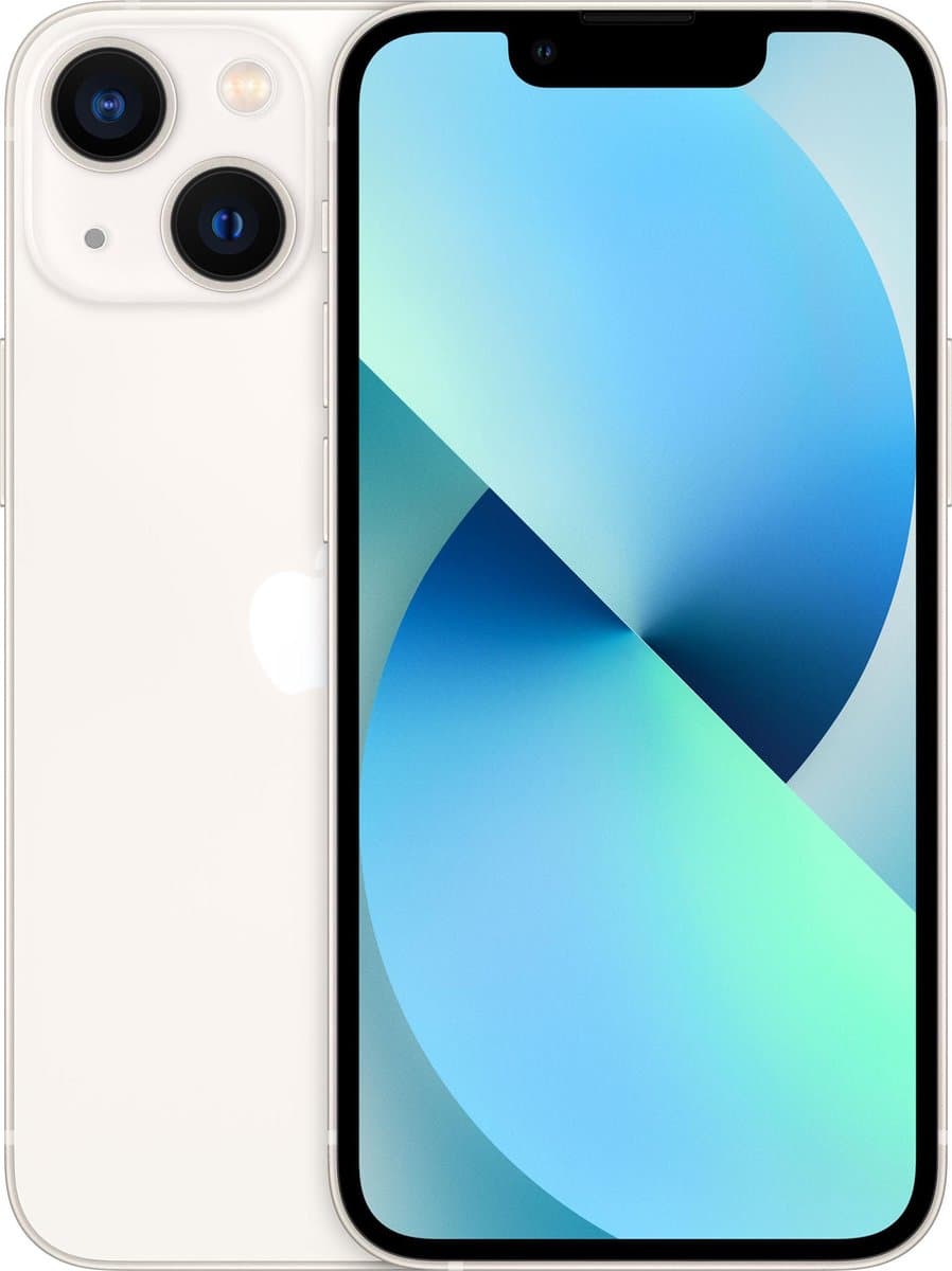 Apple iPhone 13 mini - 256GB - Sterrenlicht — afbeelding 1
