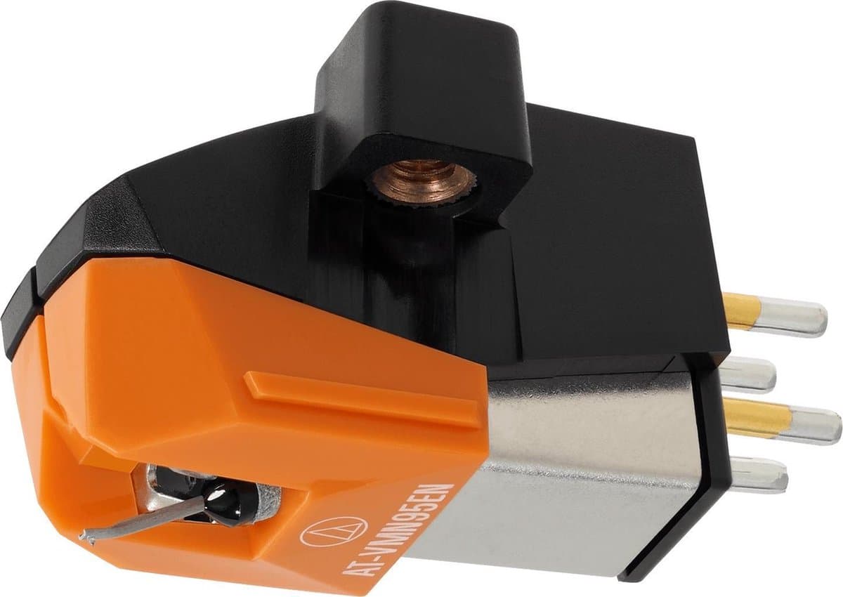 Audio Technica AT-VM95EN dual Moving Magnet cartridge, elliptische stylus naakt — afbeelding 1
