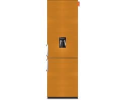 NUNKI LARGEH2O (Brushed Bronze All Sides) Combi Bottom Koelkast, E, 197+71l, Handle, Waterdispenser
