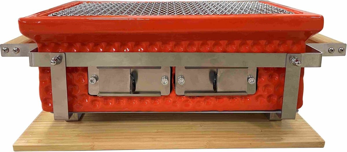 Keij Kamado - Shichirin - Hibachi - Tafelgrill - oranje — afbeelding 1