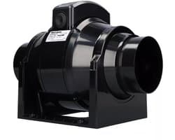 Vent-Axia kunststof buisventilator met timer 290m3/h Ø 100mm – Lineair 100T