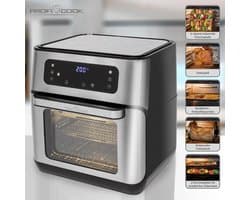 ProfiCook FR 1200 H - Hetelucht friteuse - 11 liter - draaispit