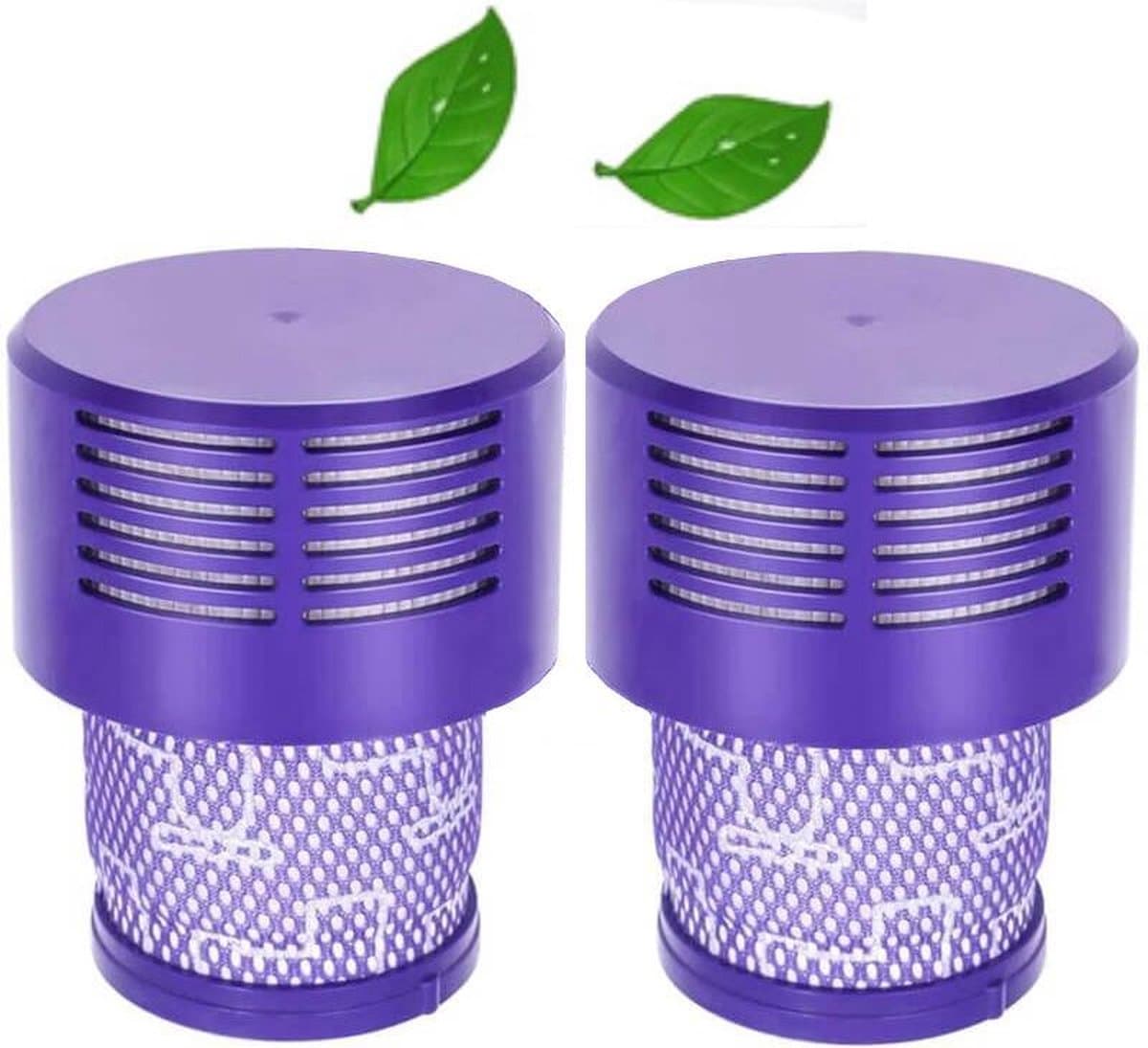 2x HEPA filter geschikt voor Dyson V10 Sv12 stofzuiger Total Clean, Parquet, Motorhead wasbaar steelstofzuiger — afbeelding 1
