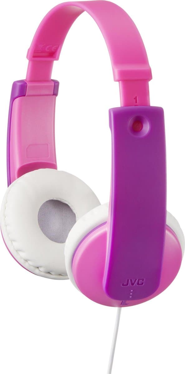 JVC HA-KD7 - On-ear kids koptelefoon - Roze — afbeelding 1