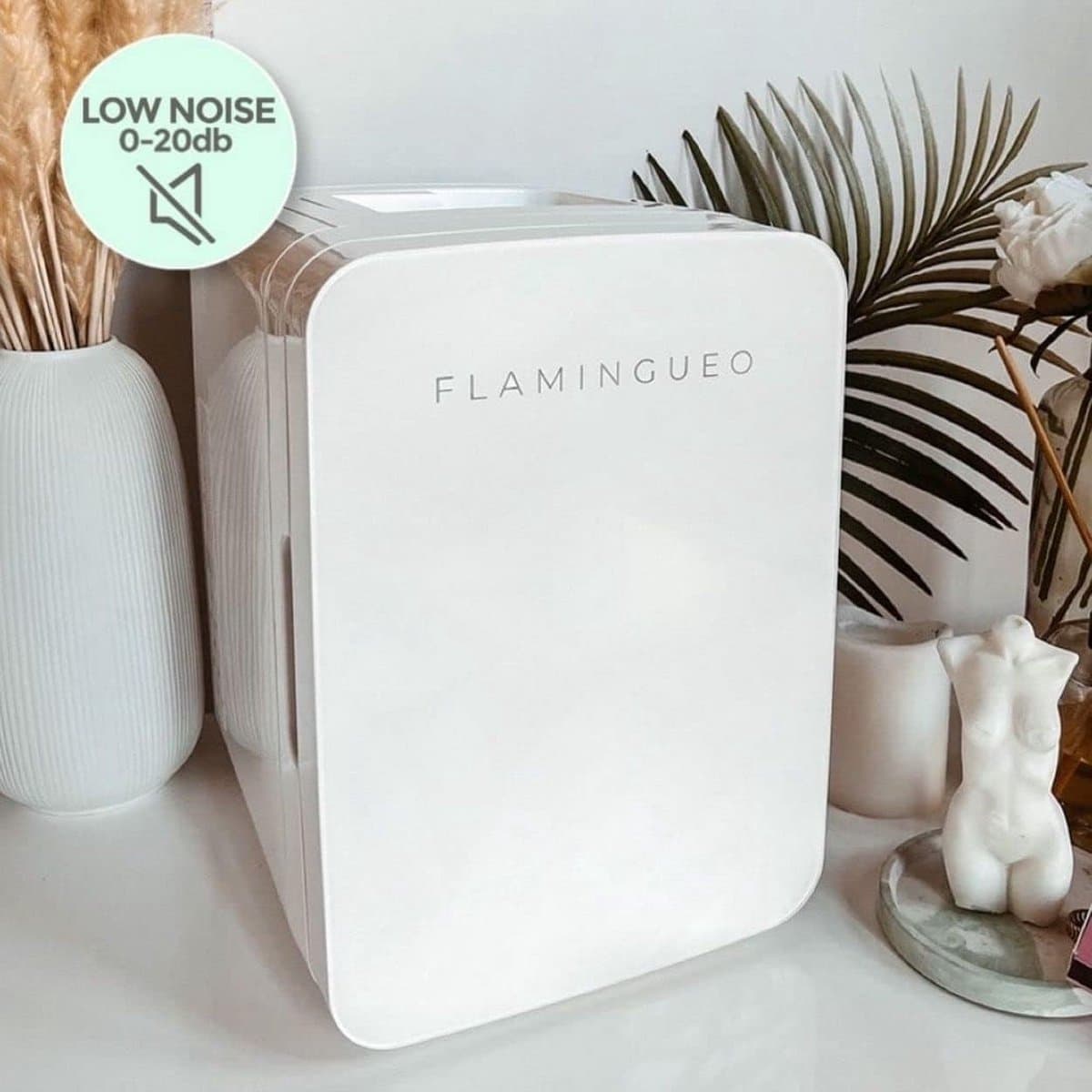 Kleine Koelkast - 10L Koelkast, Mini Koelkast 12V/220V, Koeling en Verwarming Functies, Minikoelkasten Voor Kamers, Auto Koelkast, Mini Cosmetische Koelkast, Skincare Fridge — afbeelding 1
