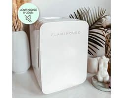 Kleine Koelkast - 10L Koelkast, Mini Koelkast 12V/220V, Koeling en Verwarming Functies, Minikoelkasten Voor Kamers, Auto Koelkast, Mini Cosmetische Koelkast, Skincare Fridge