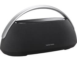 Harman Kardon Go + Play 3 - Premium Bluetooth Speaker - Design Luidspreker met Handgreep - Krachtige Bas & High-Fidelity Geluid - Draagbare Home Speaker - Zwart