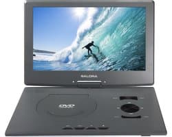 Salora DVDPLAYER14 - Draagbare DVD Speler - DVD speler auto - 14 inch - Accessoires - 2023