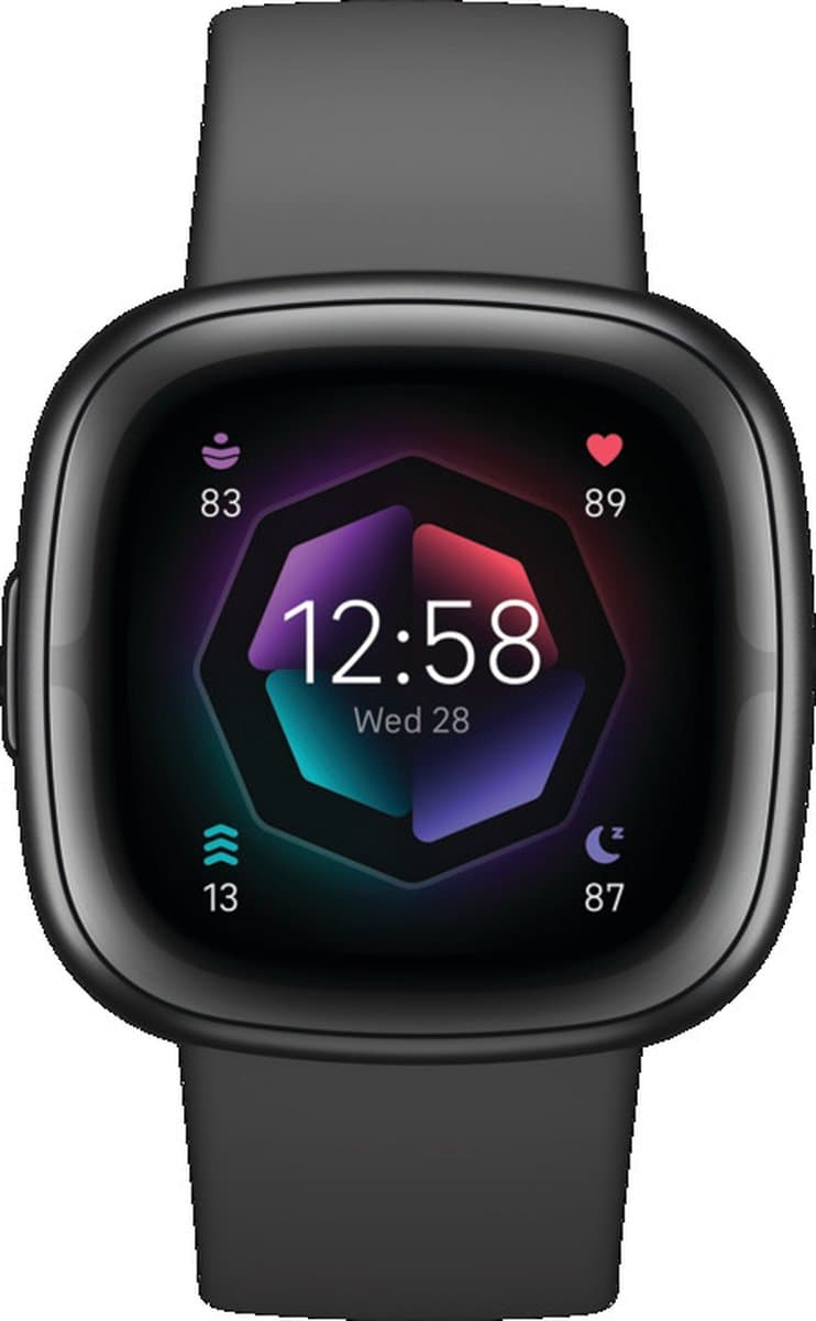FITBIT Sense 2 Zwart — afbeelding 1