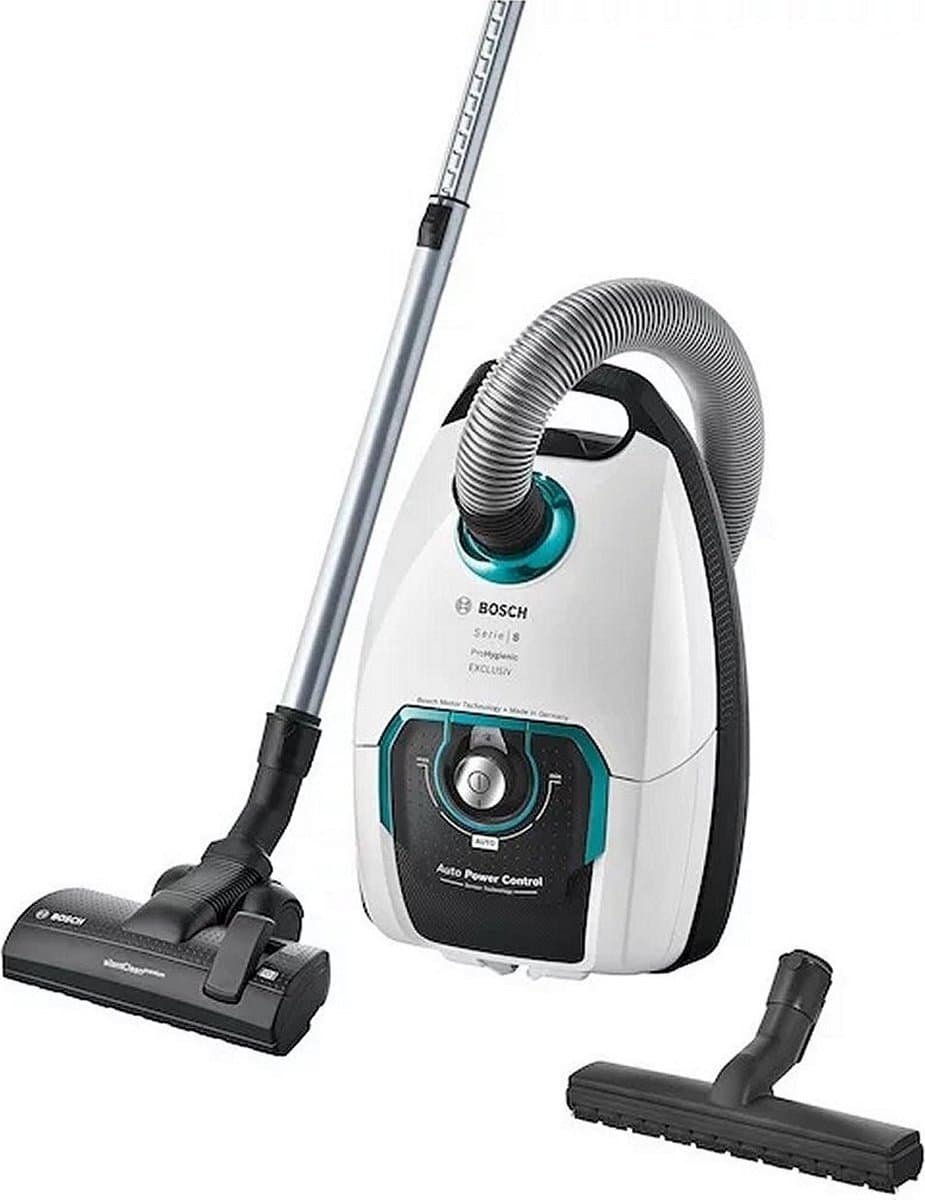 Bosch ProHygienic BGL8HYG1 Serie 8 - Stofzuiger met zak - Wit — afbeelding 1