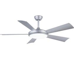 Evolar Plafondventilator met Verlichting - 132 cm - Stille Plafondlamp met Ventilator - Dimbaar Warm Wit Licht (LED) - EVO-CF52SN