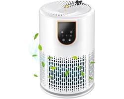 Zavira® Luchtreiniger - Filter - Lonisator - Elektrisch met snoer - Wit
