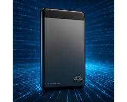 Dutch Wanted Draagbare HHD Externe Harde Schijf - 1TB aan Solide State Opslag - Snelle writing speed - Plug and play - Portable storage - Opslag extern pc of laptop - USB 3.2 - Snelle Harde schijf expansion