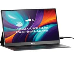 Mobile Pixels Fold - Portable Monitor - 15.6 inch Monitor - FHD - Draagbaar Beeldscherm - Draagbare Monitor