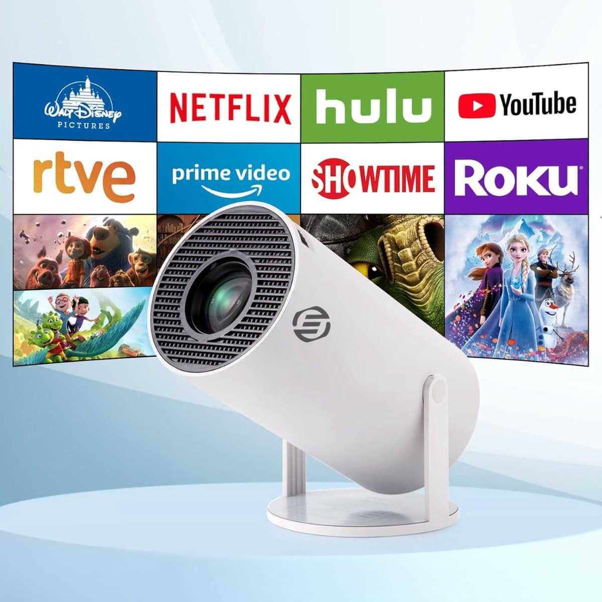 Equivera Mini Beamer - Draagbare Beamer - Beamer - Mini Beamer Projector - Projector - Mini Projector — afbeelding 1