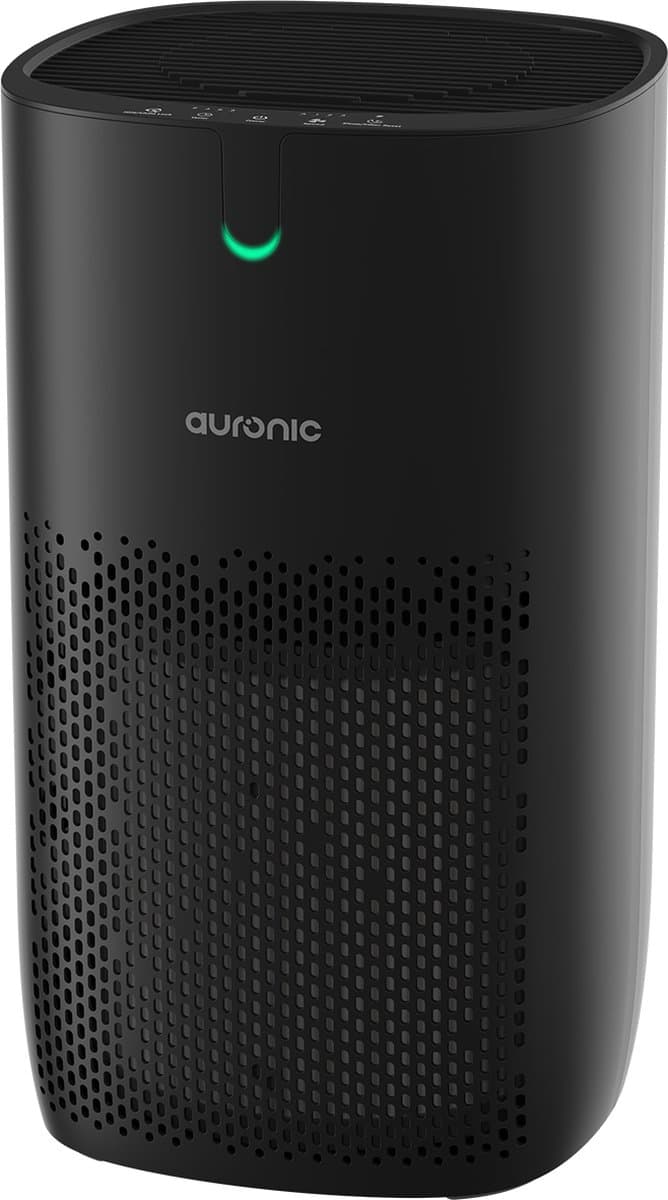 Auronic Luchtreiniger Fresh Pro met HEPA 13 Filter, Ionisator en Koolstoffilter - Ruimtes tot 65m² - CADR-waarde van 300m³/u - Air Purifier - Zwart — afbeelding 1