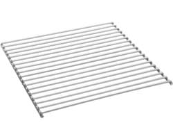 HENDI Bovenrooster voor houtskoolbarbecues – verchroomd metaal – past op modellen 150603 en 150801