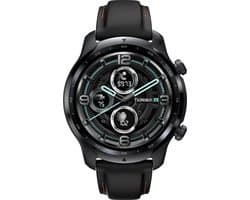 Mobvoi Ticwatch Pro 3 GPS smartwatch Black Shadow AMOLED dubbel layer technologie 48mm wear OS 1.4in Zwart