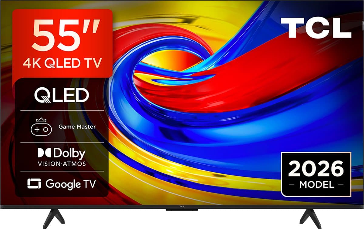 TCL 55P79L - 55 inch - 4K QLED - 2026 - Smart TV — afbeelding 1
