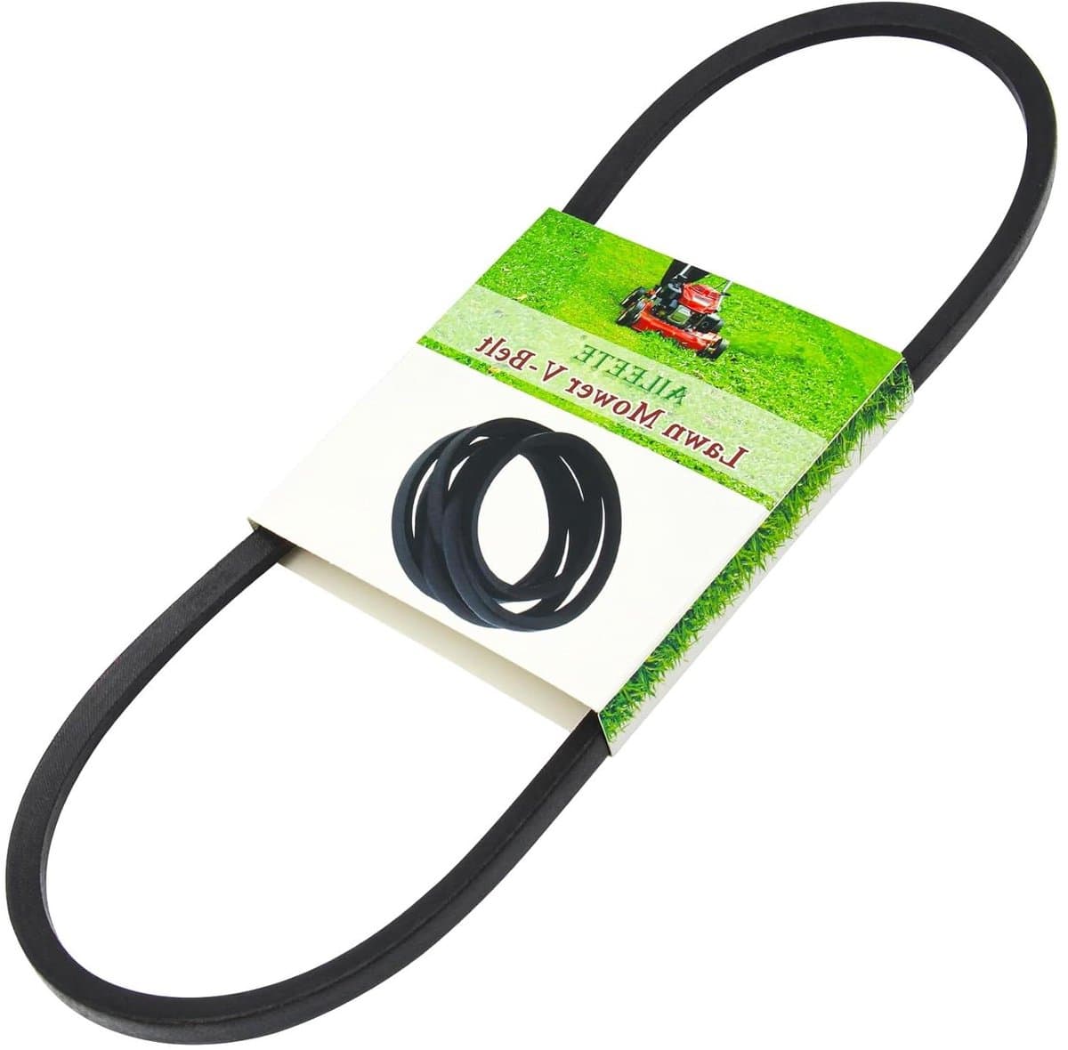 V-riem Grasmaaier - Aandrijfriem Loopmaaier - Grasmaaier Onderhoud - Vervangt OEM 91-2258 - 3/8 x 35 inch - Zwart — afbeelding 1
