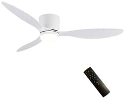 Freelight Plafondventilator Brezza Wit incl. Led 132cm