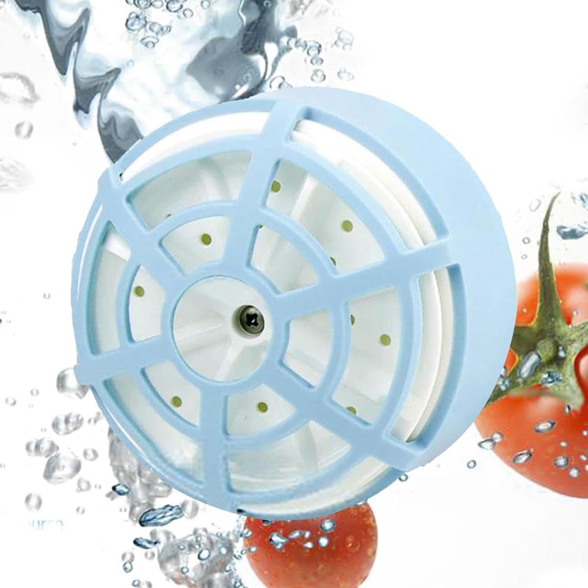 Fruit- en groentewasmachine, groentewasmachine met reinigingsfunctie, keukenhulpmiddel, waterdicht ontwerp (geschikt voor onderdompeling), reinigingstechnologie voor effectieve reiniging — afbeelding 1