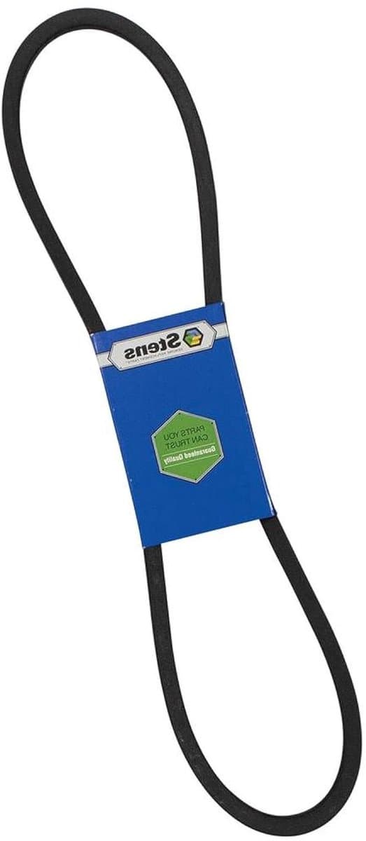 Vervangende Riem - Reserveonderdeel - Grasmaaier Onderhoud - OEM Specificaties - 1/2 Inch Breed - Zwart — afbeelding 1