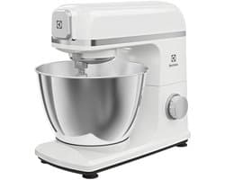 Electrolux E5KM1-4SWB - Keukenmachine - Staande mixer - Aantal snelheden: 6 - Kloppen - Kneden - Mixen - 1200 W - bak/kan: 5 l - Wit