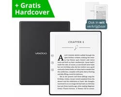 Haussgoods E-Reader – 6 inch E-Ink Ebook Reader – Bluetooth – EPUB/PDF/TXT – Met Harde Cover & Stretch Band – Zwart