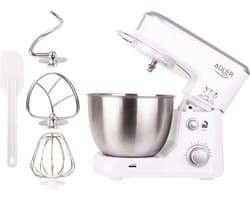 Keukenmachine - Mixer Robot - Bakken en Koken - Planetair Systeem - 4 Liter Kom - Wit