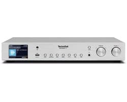 TechniSat DIGITRADIO 143 (V3) - HiFi tuner internetradio (DAB+ digitale radio, Bluetooth audio streaming, Spotify Connect, werpantenne, afstandsbediening, breedte 43,5 cm)