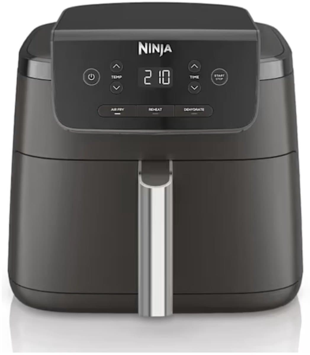 Ninja Airfryer 4,7 liter - Single drawer - Airfryen, Drogen en Opwarmen - Knapperig resultaat, minder vet, lager energieverbruik - AF110EU — afbeelding 1